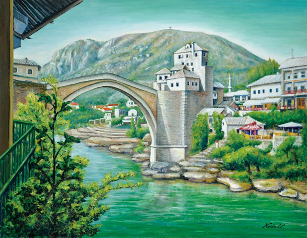 モスタルの古橋